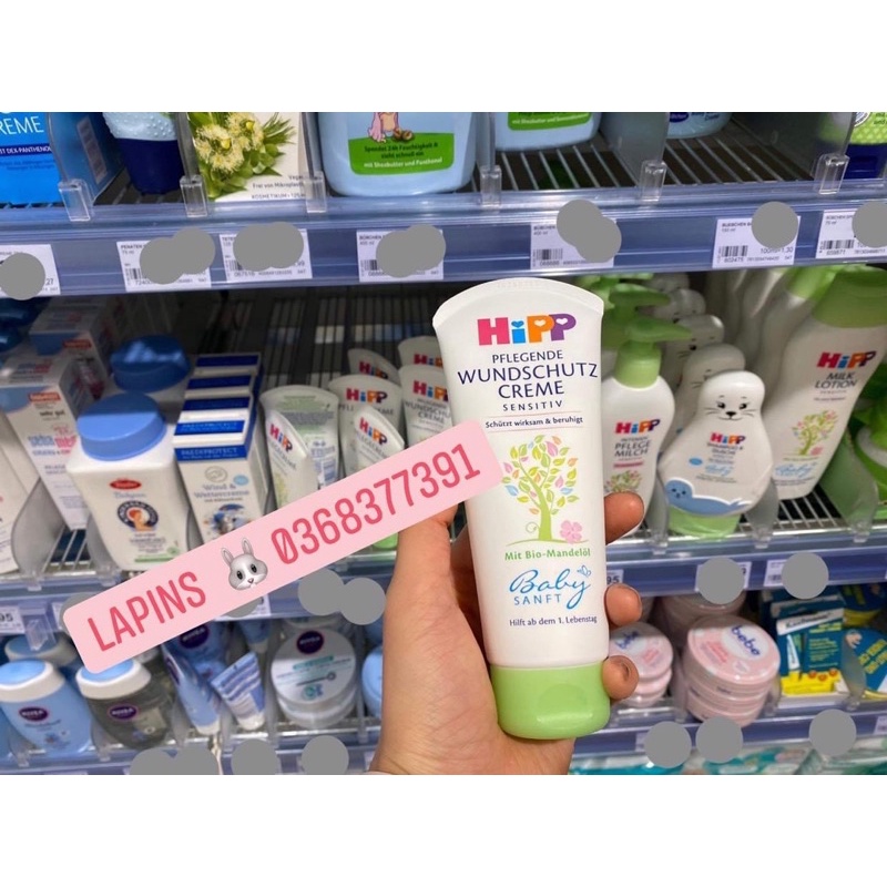 Dưỡng da Hipp cho bé