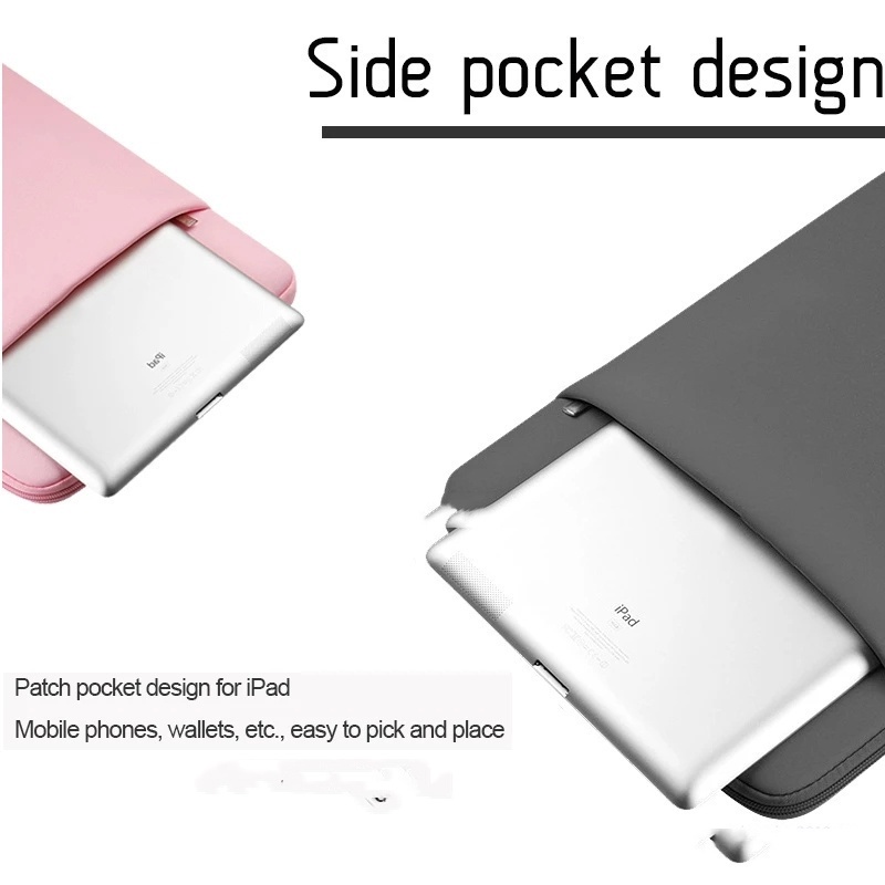 Túi Đựng Máy Tính Bảng Chống Sốc Có Khóa Kéo Cho Samsung Galaxy Tab S8 Plus S8 + S7 FE A8 10.5