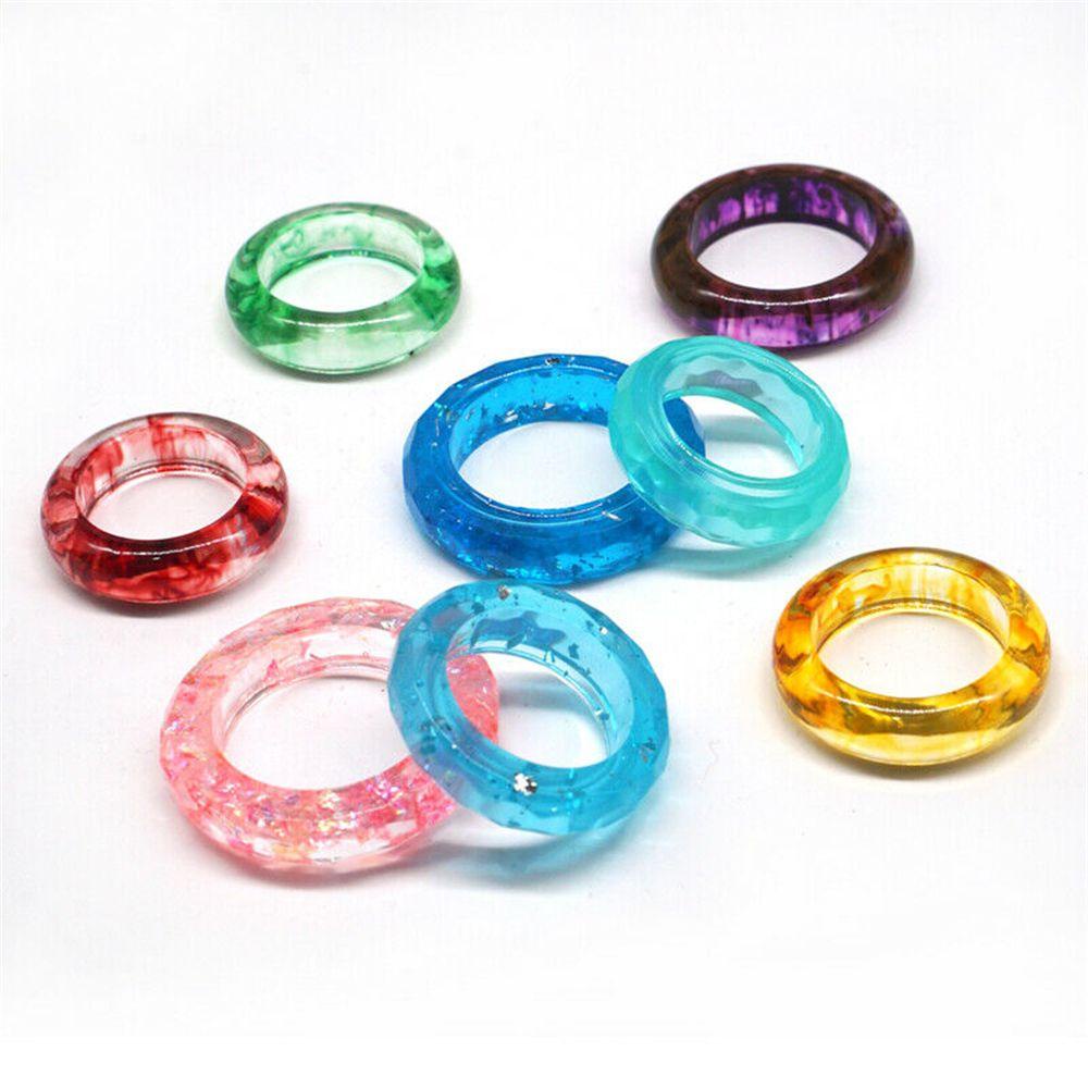 GOGOUP Khuôn Silicone Dùng Làm Nhẫn Pha Lê Thủ Công DIY