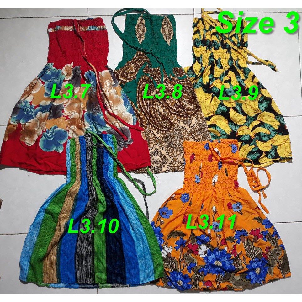 Đam maxi voan cho bé 1-7 tuổi