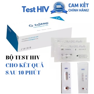 Xét nghiệm HIV nhanh tại nhà FASTEP từ USA dễ làm, chính xác