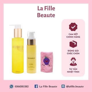 Kem tẩy trang sạch sâu Hybrid Cleanser tặng kèm khăn