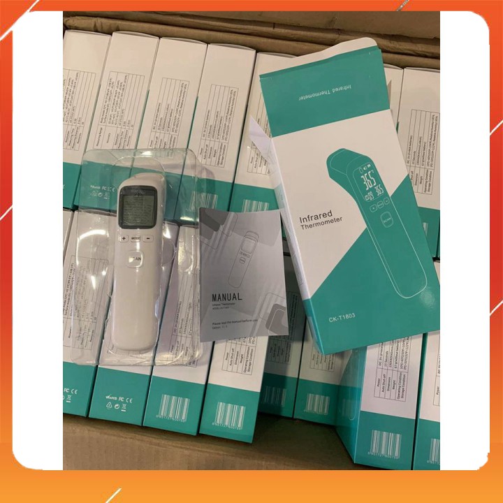 NHIỆT KẾ HỒNG NGOẠI ĐO NHIỆT ĐỘ CƠ THỂ T1803 CHÍNH HÃNG (sỉ lẻ)