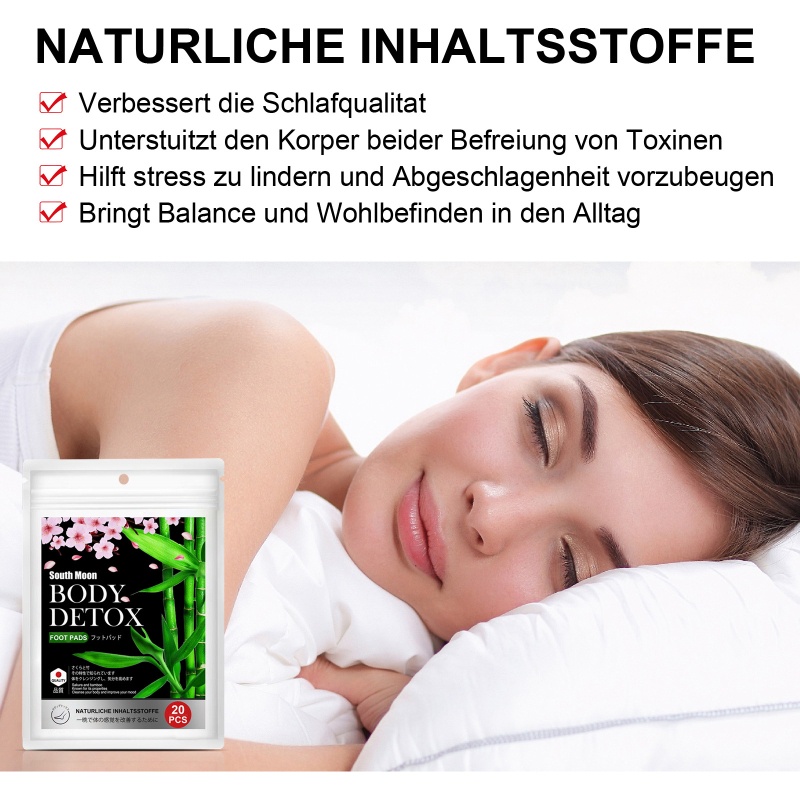 Bộ 10 Miếng Dán Bàn Chân Giải Tỏa Căng Thẳng Tự Nhiên 10 Cái