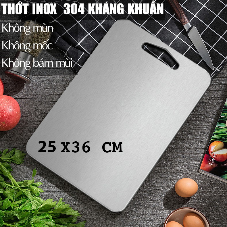 [FREESHIP❤️] THỚT INOX SUS304 KHÁNG KHUẨN NÊN SỬ DỤNG