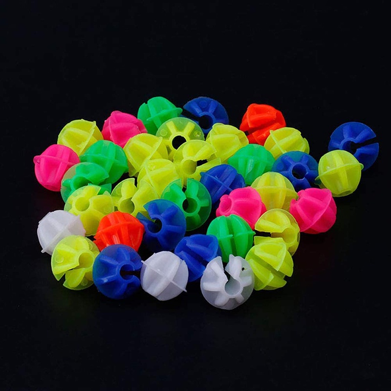Set 36 Quả Bóng Nhựa Nhiều Màu Sắc Dễ Thương Trang Trí Căm Xe Đạp