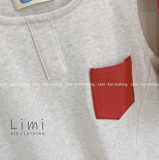 Bộ thun ba lỗ phối túi màu