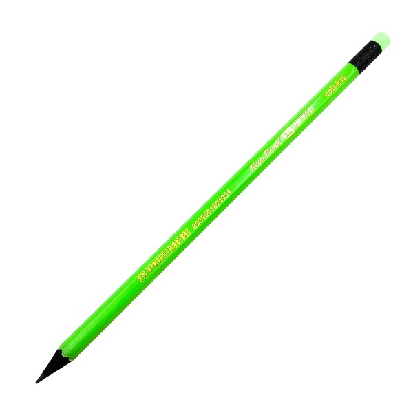 Bút Chì Gỗ 2B Neon Pencil - Colokit GP-C01 (Mẫu Màu Giao Ngẫu Nhiên)