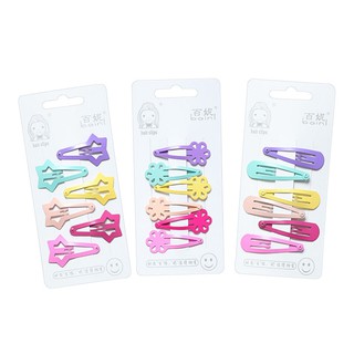 Set 6 kẹp tóc dễ thương cho bé gái