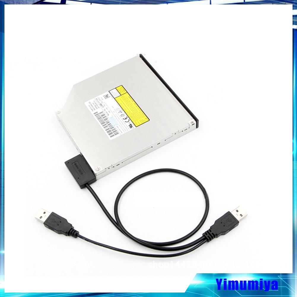 Cáp chuyển USB 2.0 sang 7 + 6 13pin mỏng cho ổ đĩa CD / DVD