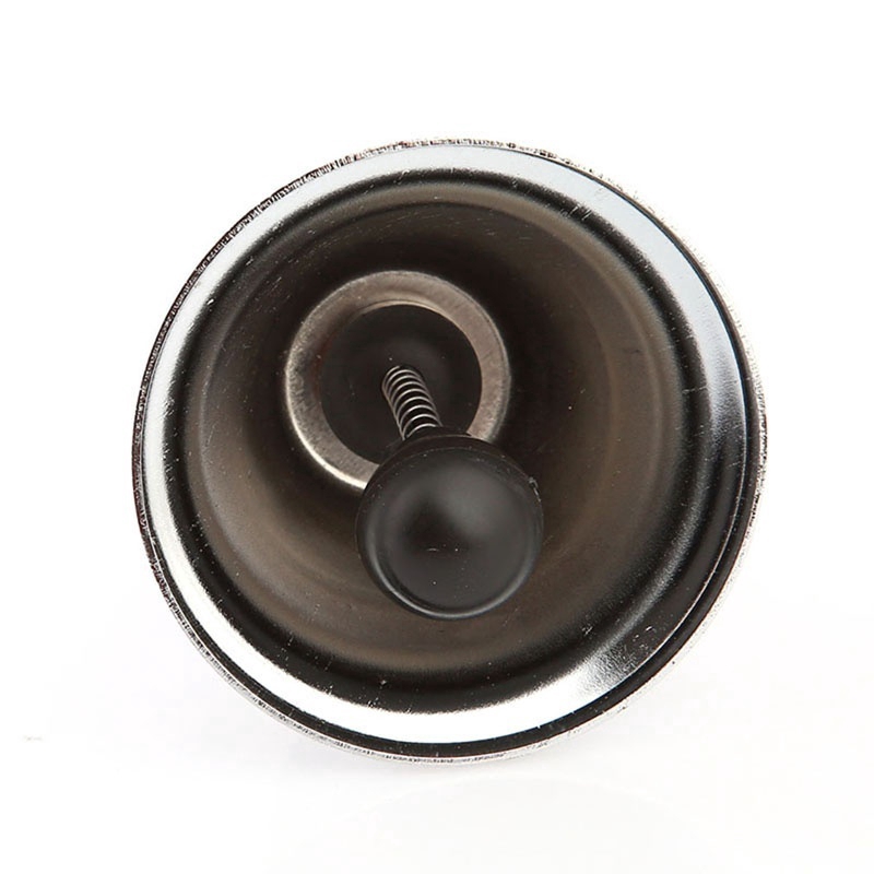 Chuông gỗ dạng tay cầm màu bạc