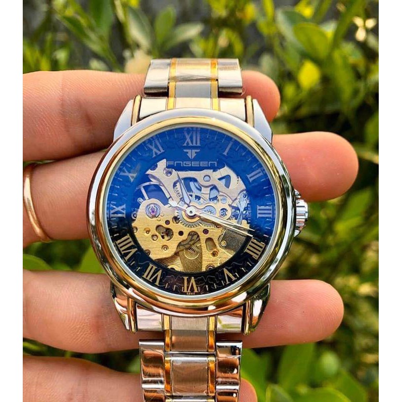 [Mã FAMAYFA2 giảm 10K đơn 50K] ĐỒNG HỒ CƠ NAM AUTOMATIC FNGEEN | BigBuy360 - bigbuy360.vn