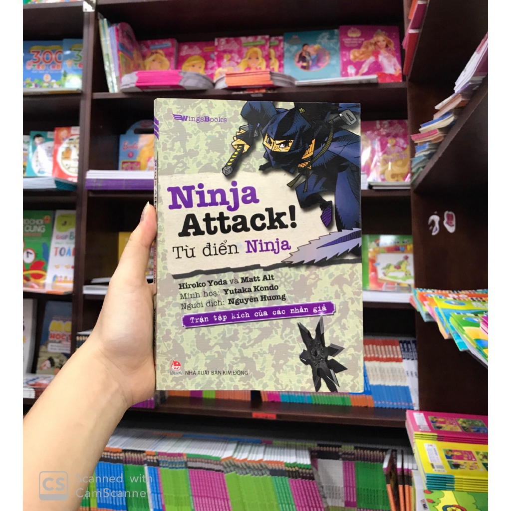 Sách - Ninja Attack!: Từ Điển Ninja - Trận Tập Kích Của Các Nhẫn Giả