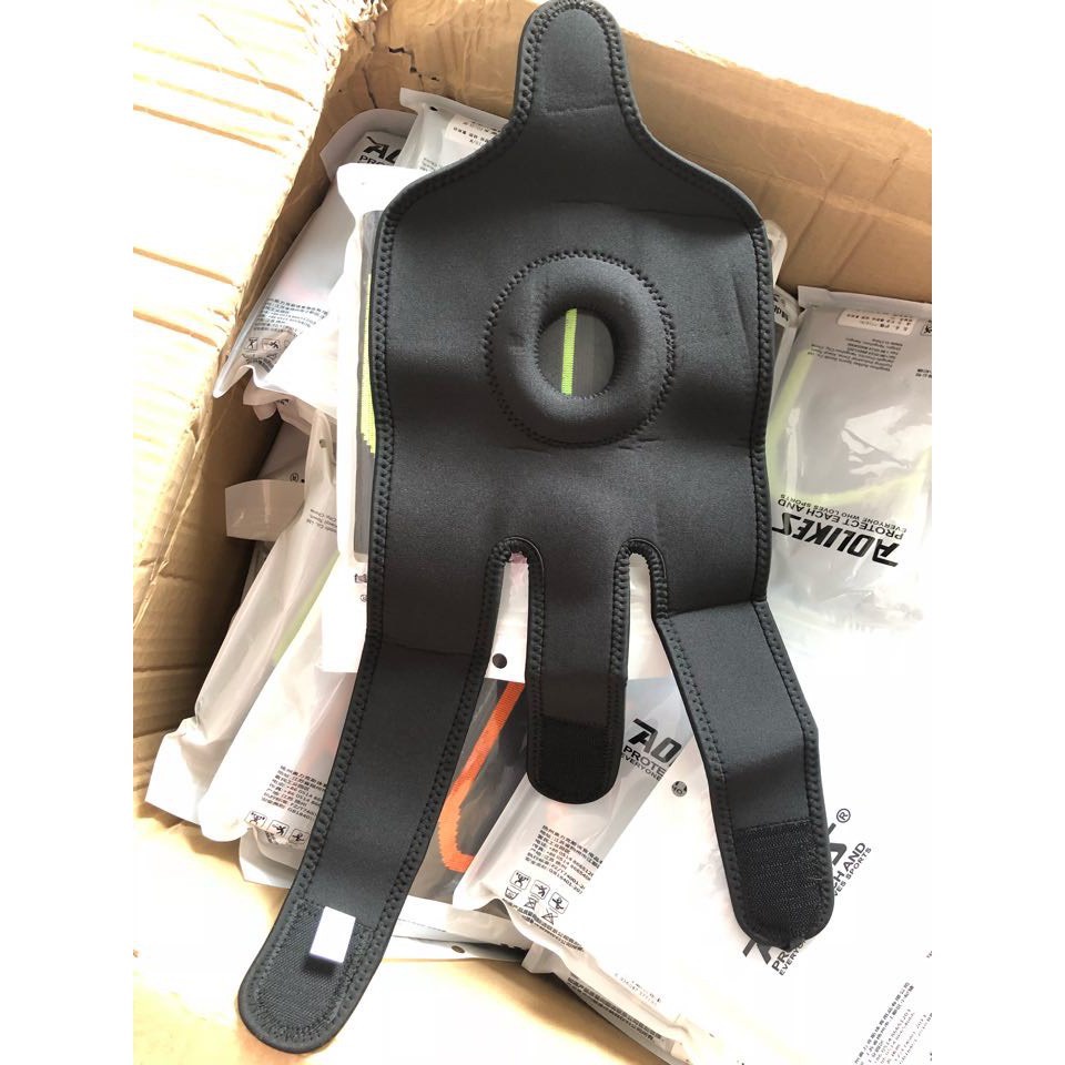 Băng Đeo Cuốn Bảo Vệ Đầu Gối AOLIKES A7616 Tập Gym, Chạy Bộ