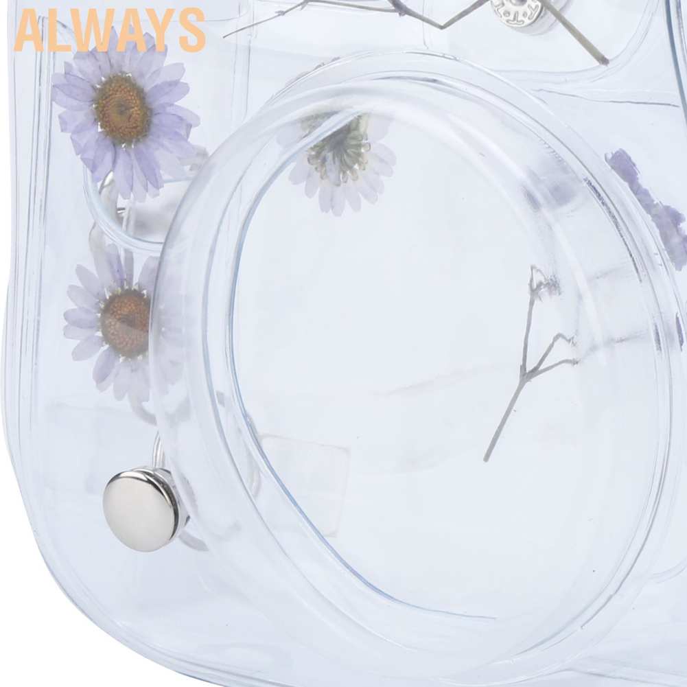 Túi Đựng Camera Bằng Pvc Trong Suốt Có Dây Đeo Vai Tùy Chỉnh Cho Instax Mini 11 Sự Bảo Vệ