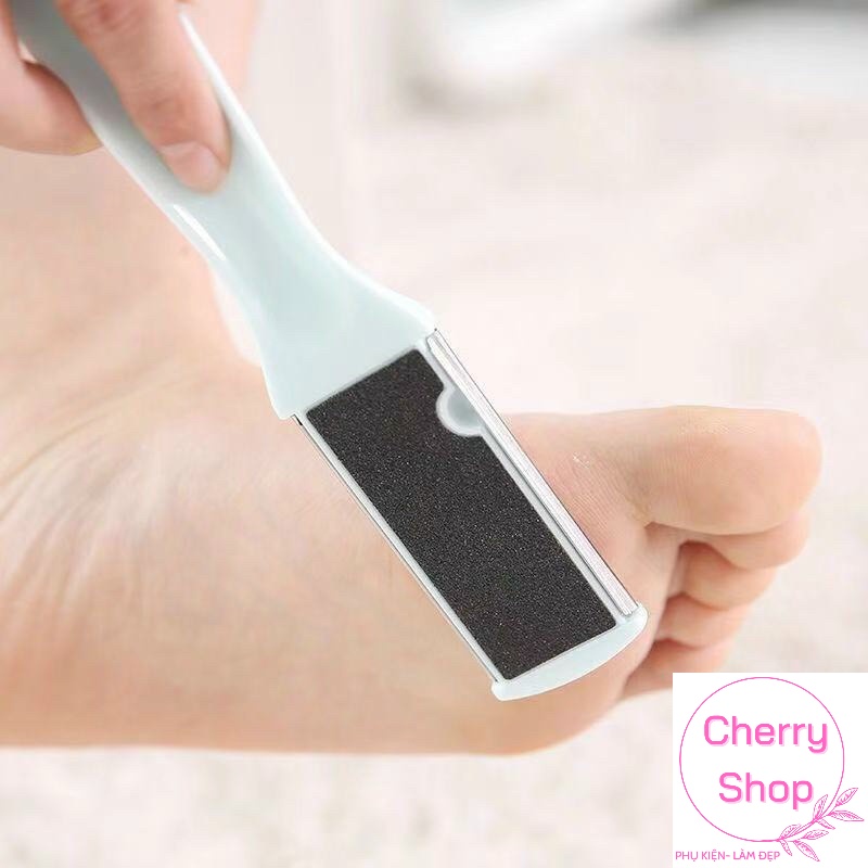 Cây Chà Gót Chân Bàn Chân Hai Mặt Làm Mịn Màng Hồng Gót Chân