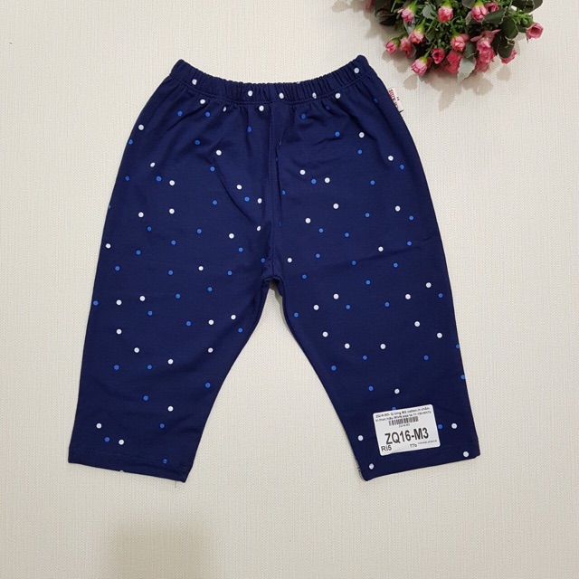 Quần lửng legging bé gái 11-15T chấm bi