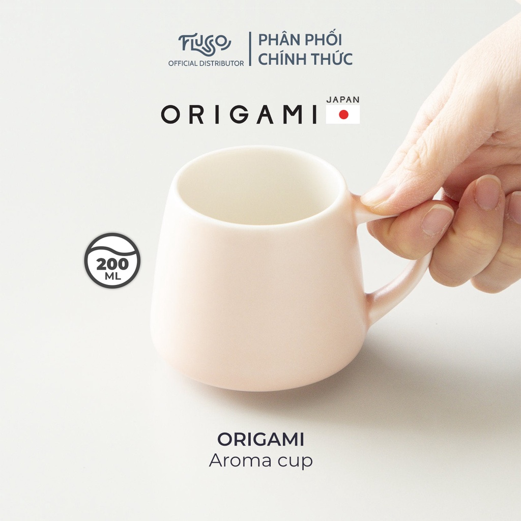 [ORIGAMI JAPAN] Cốc sứ ORIGAMI - Origami Aroma Cup