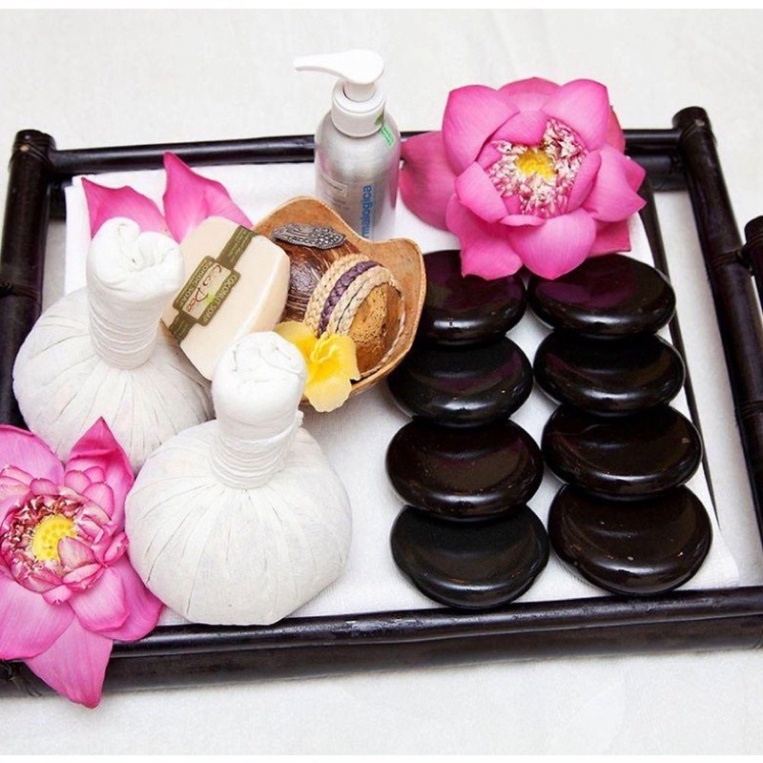 Đá Nóng Massage Đả Thông Kinh Lạc Dùng Cho Spa và Tại Nhà