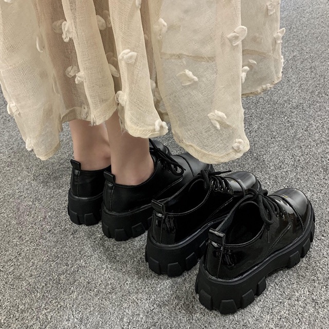 [ORDER] Giày bốt boot boots thấp cổ ulzzang đế cao | BigBuy360 - bigbuy360.vn