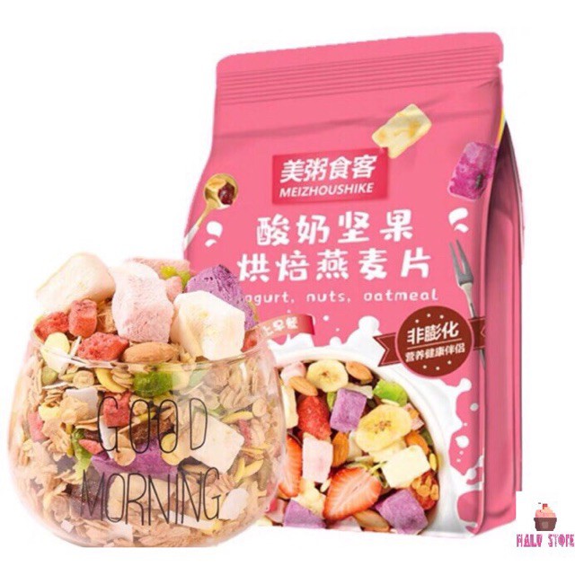 NGŨ CỐC SỮA CHUA HOA QUẢ TÚI 400g | BigBuy360 - bigbuy360.vn