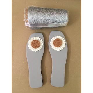 Phụ kiện móc dép đế mũi vuông Việt 1,5cm