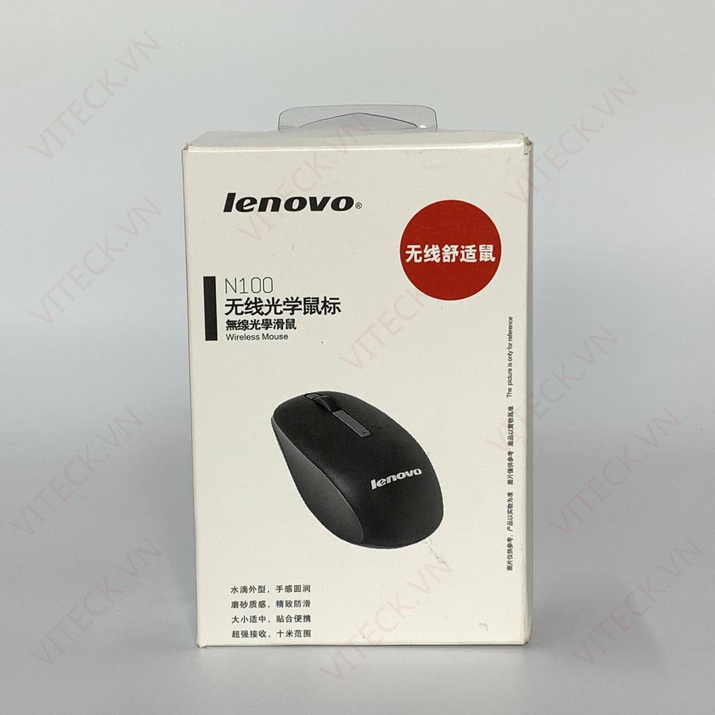 Chuột Không Dây Wireless Lenovo N100 - Chuẩn văn phòng 1000DPI