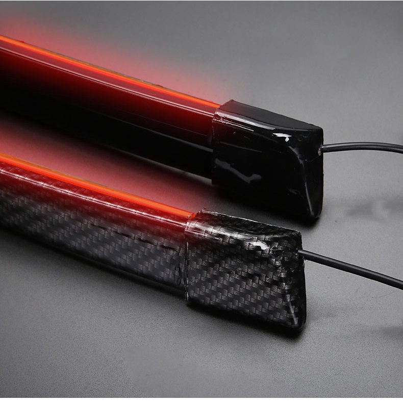 Đuôi cá carbon ô tô kèm led phanh audi muti