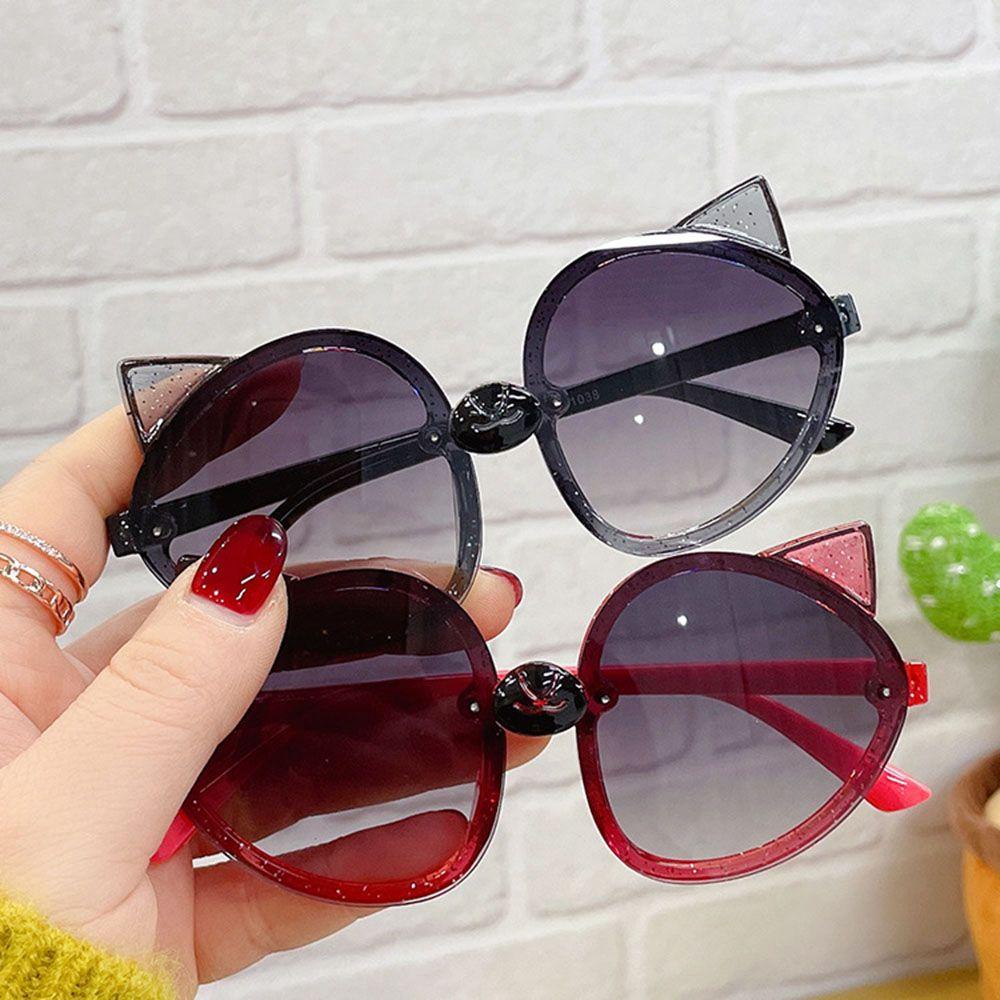 Kính Mát Bảo Vệ Tai WMES15H Họa Tiết Hoạt Hình Thời Trang Đi Biển Cho Bé Gái