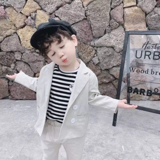 Set vest công tử cho bé