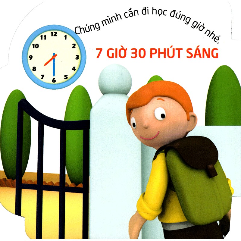 Sách: Thế Giới Trong Mắt Em - Thời Gian Biểu