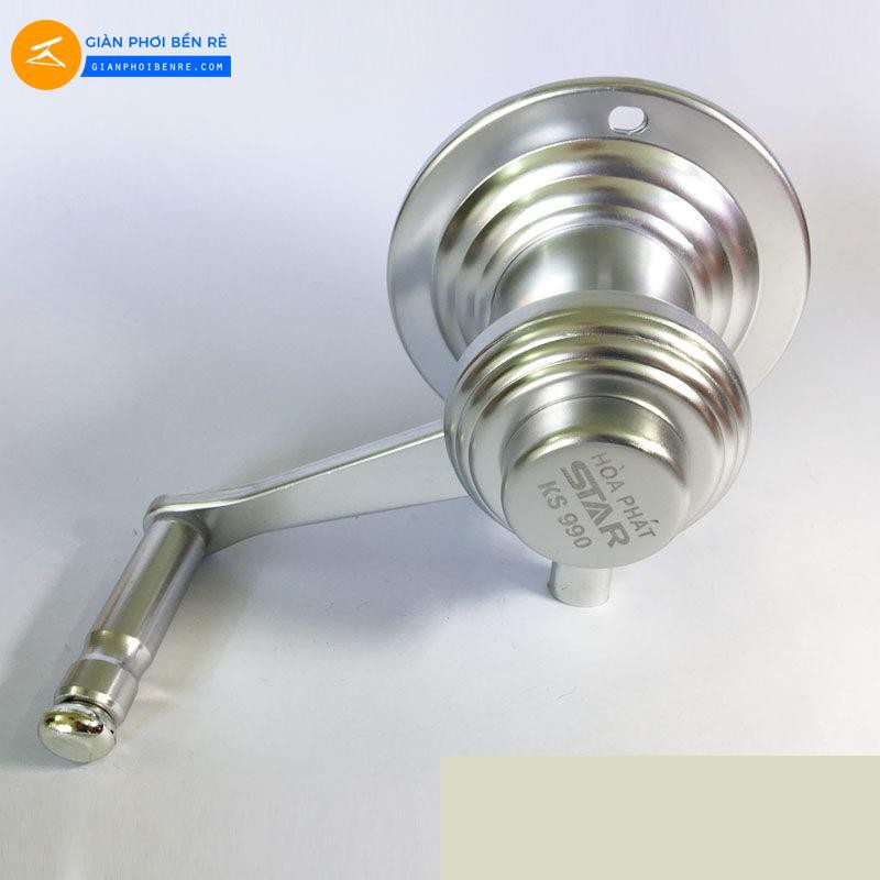 Bộ Tời Giàn Phơi Thông Minh KS 990 cao cấp + Inox 304 nguyên khối + BH Chính Hãng