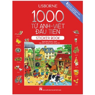 Sách 1000 từ anh - việt đầu tiên