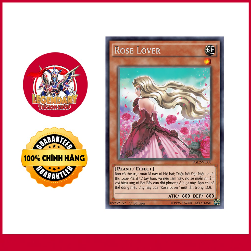 [EN-JP][Thẻ Bài Yugioh Chính Hãng] Rose Lover