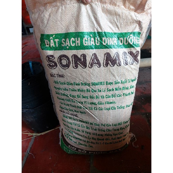 Túi 5kg đất sạch giàu dinh dưỡng Sonamix
