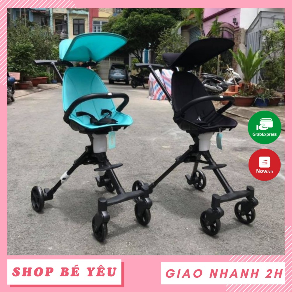 Xe đẩy cho bé  𝑭𝒓𝒆𝒆𝒔𝒉𝒊𝒑  Xe đẩy 2 chiều cao cấp Joovy Qatta S113