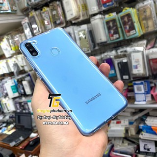 Ốp lưng silicon dẻo trong suốt Samsung Galaxy A11 CHỐNG SỐC VA ĐẬP MẠNH