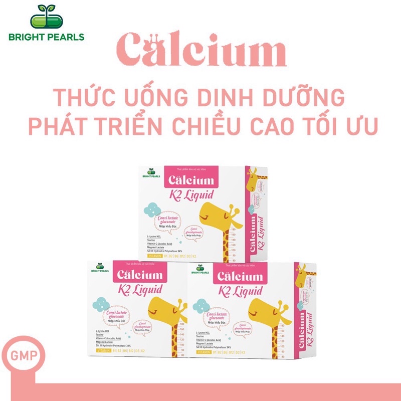 Canxi K2 Liquid - Canxi hữu cơ( hộp 15 ống)