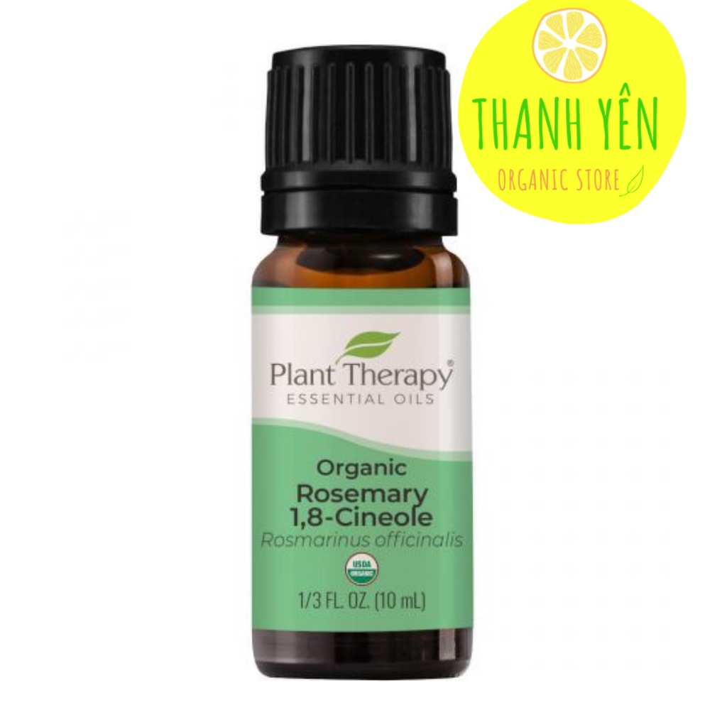 Tinh Dầu Hương Thảo Hữu Cơ Plant Therapy - Organic Rosemany 1,8-Cineole