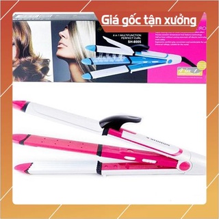 [HOT+FREE SHIP] Máy kẹp duỗi tóc shinon 4in1