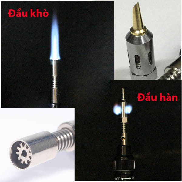 Bút khò, mỏ hàn thiếc bằng GAS