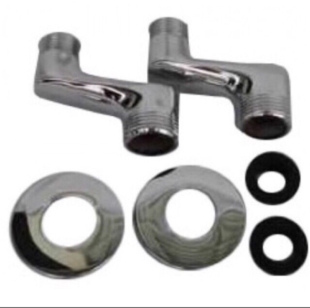 ⚡  Vòi chậu rửa bát cắm tường nóng lạnh CAESAR - bảo hành 4,5 năm