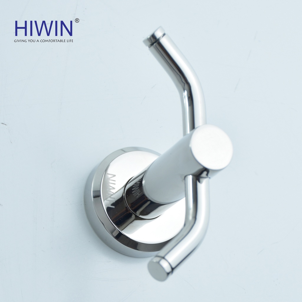 Móc treo quần áo inox 304 mặt gương HIWIN Y-530