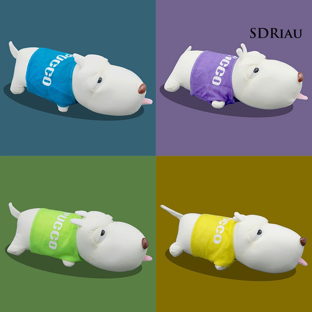 Túi than tre hình chú chó miệng dài dùng để trang trí xe hơi tùy chọn màu sắc