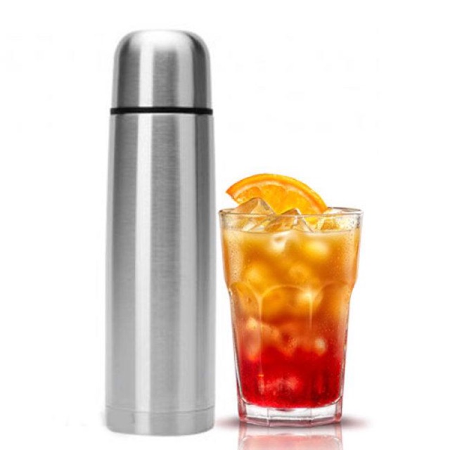 [Free Ship 200k]Bình Giữ Nhiệt Inox 1000ml Có Túi Bọc Tiện Dụng