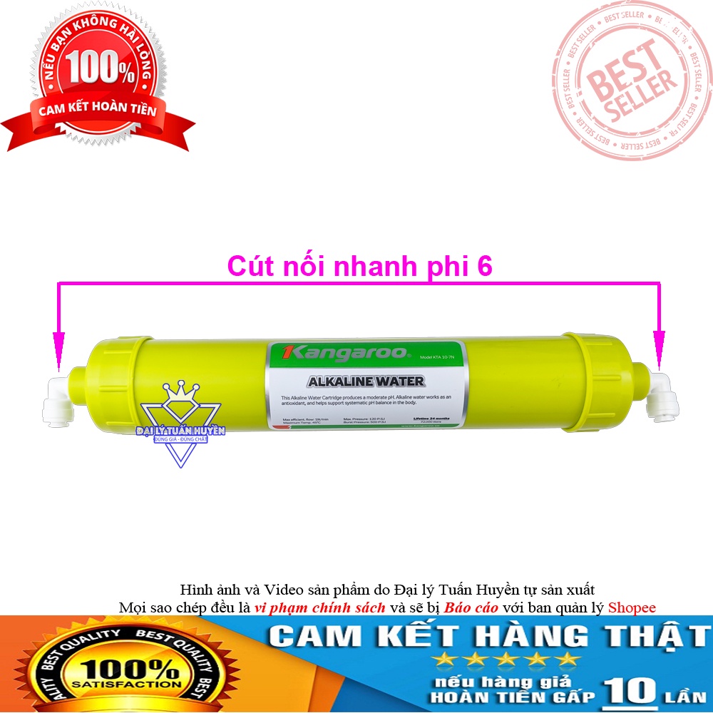 Lõi lọc nước số 7 - Alkaline Water Kangaroo chính hãng