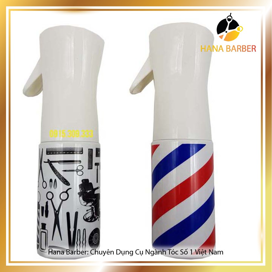 Bình xịt cắt tóc barber BXT562