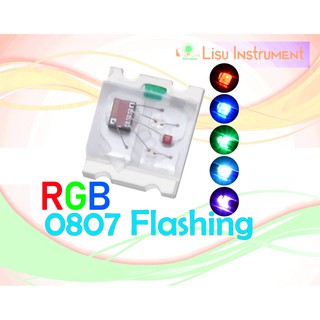 Đèn led rgb 0807 0805 chớp nháy nhấp nháy