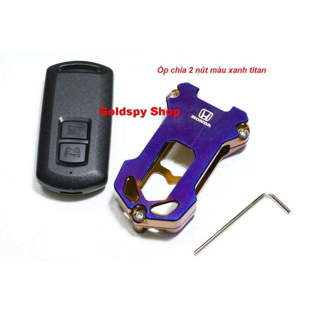 [Mã LIFEHOT1505 giảm 10% đơn 99K] Ốp chìa khóa CNC Smartkey Honda - Móc khóa Spirit Beast