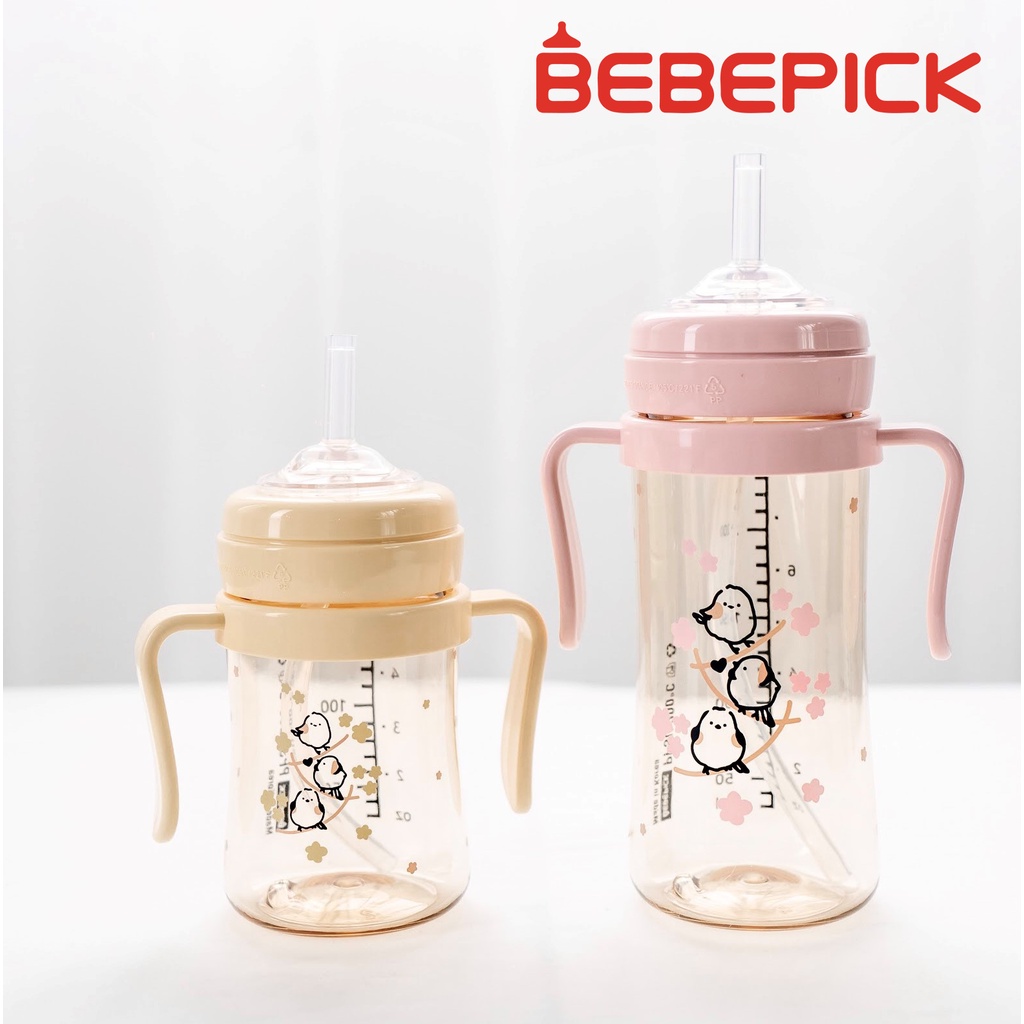 Ống hút Bebepick nguyên vỉ loại ống quả tạ - ống thẳng